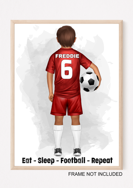 Football Personalised Print