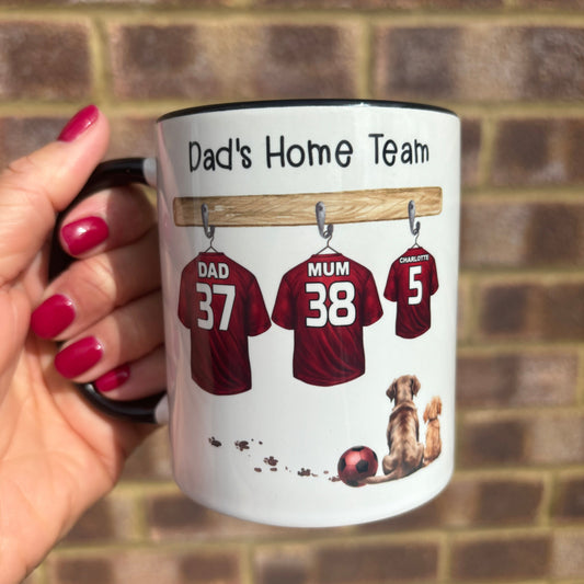 Football Family Mug