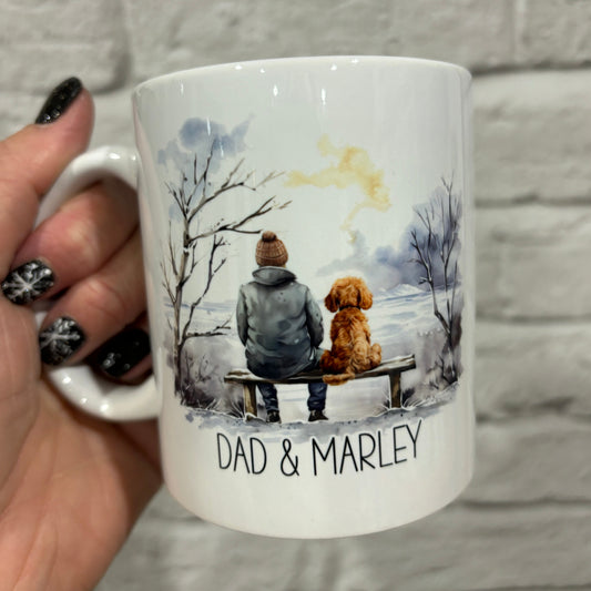 Dog & Dad/Mum Mug