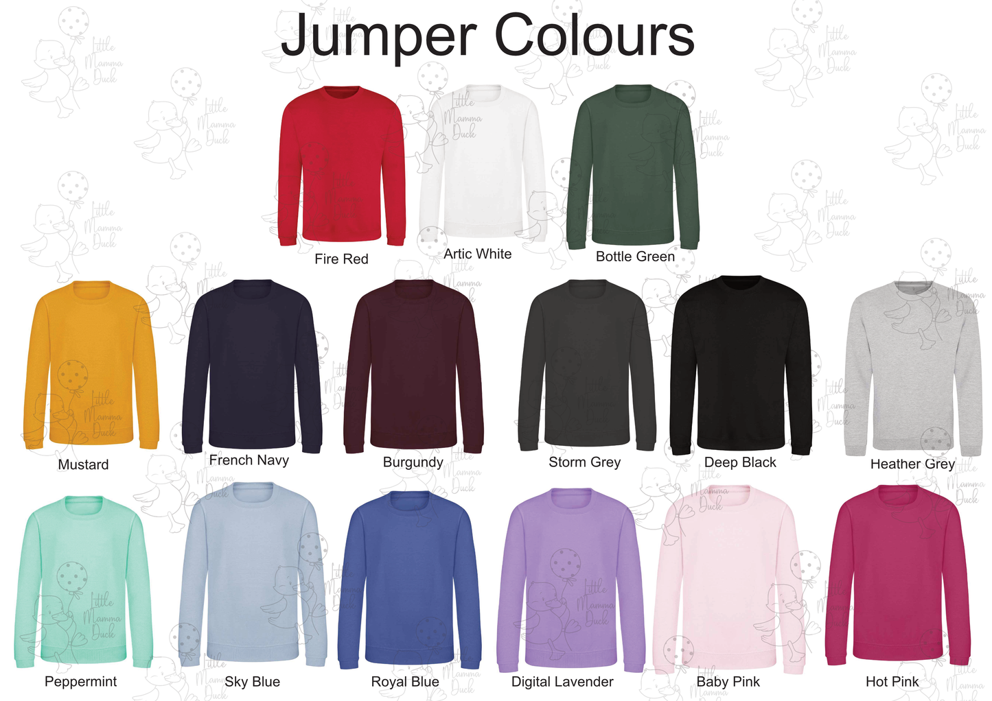 Big/Little Sister Jumper