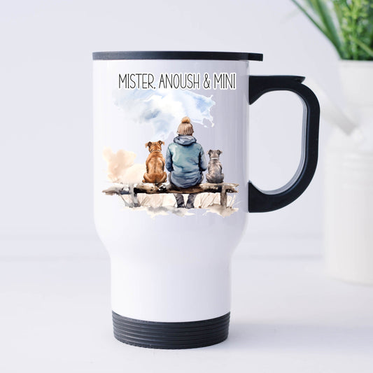 Dog & Dad Travel Mug