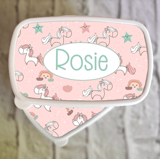 Personalised Unicorn Snack Box - Little Mamma Duck