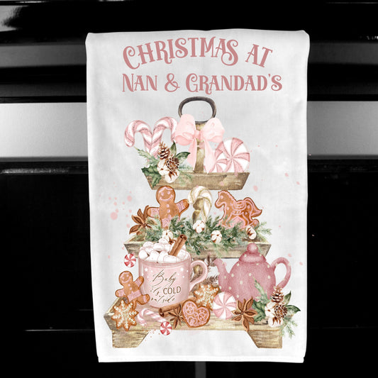 Christmas Tea Towel - Personalised
