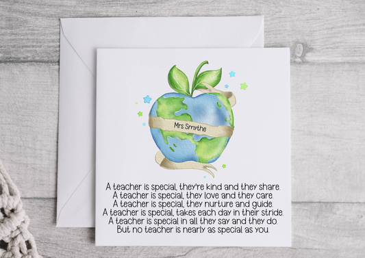 Apple World Teacher Card