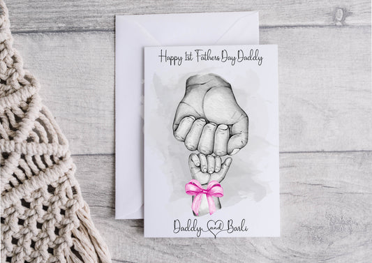 1st Fathers Day Card