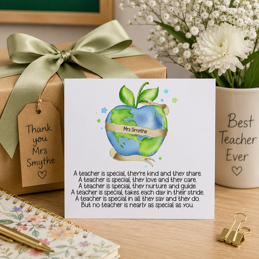 Apple World Teacher Card