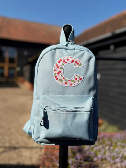Cherry Backpack - applique