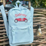 boys car-themed school bag