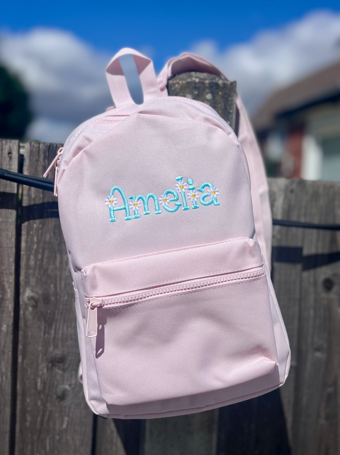Daisy Name Bag & Lunch Bag