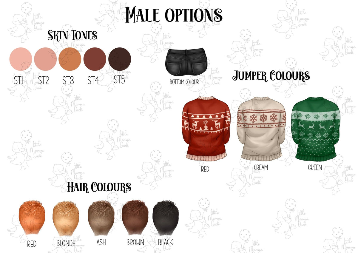 Funny Couple Christmas Bauble – “Annoying Each Other Since YEAR - Little Mamma Duck