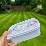 Labubu Rainbow Lunch Box - Personalised - Little Mamma Duck