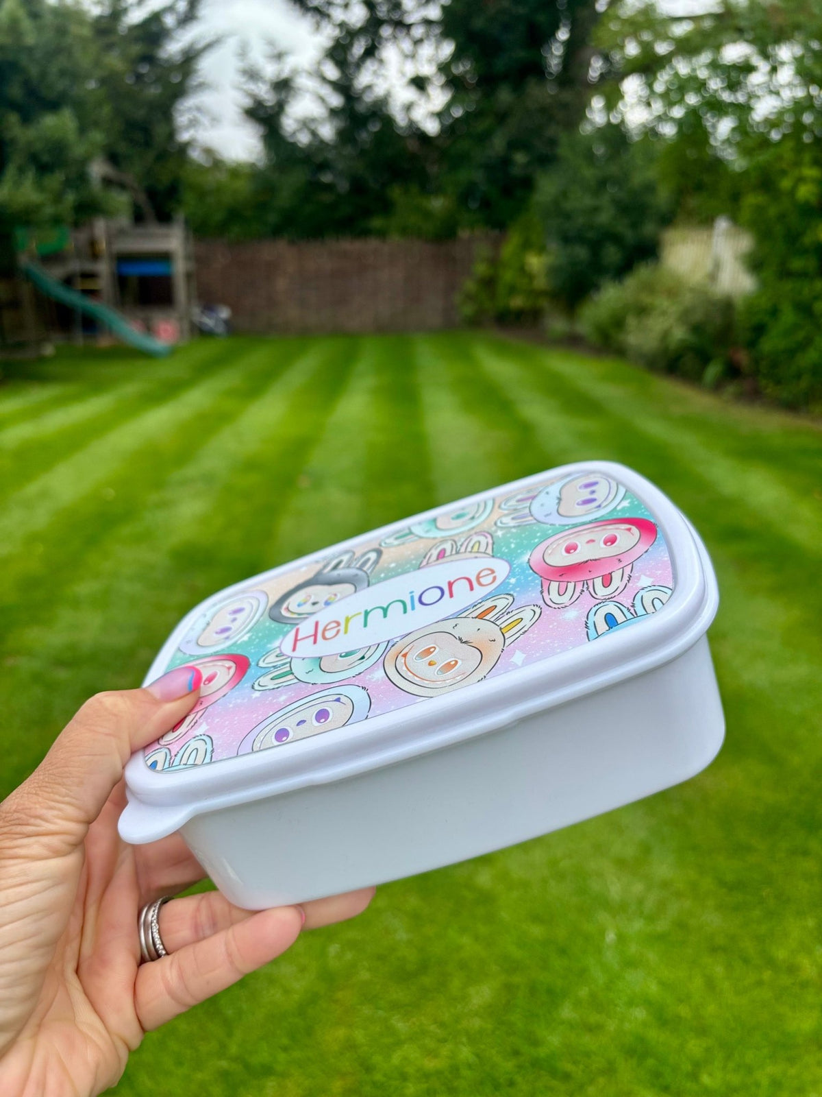 Labubu Rainbow Lunch Box - Personalised - Little Mamma Duck