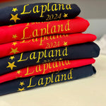 Lapland Sweatshirt – Flying Santa & Reindeers Christmas Jumper - Little Mamma Duck