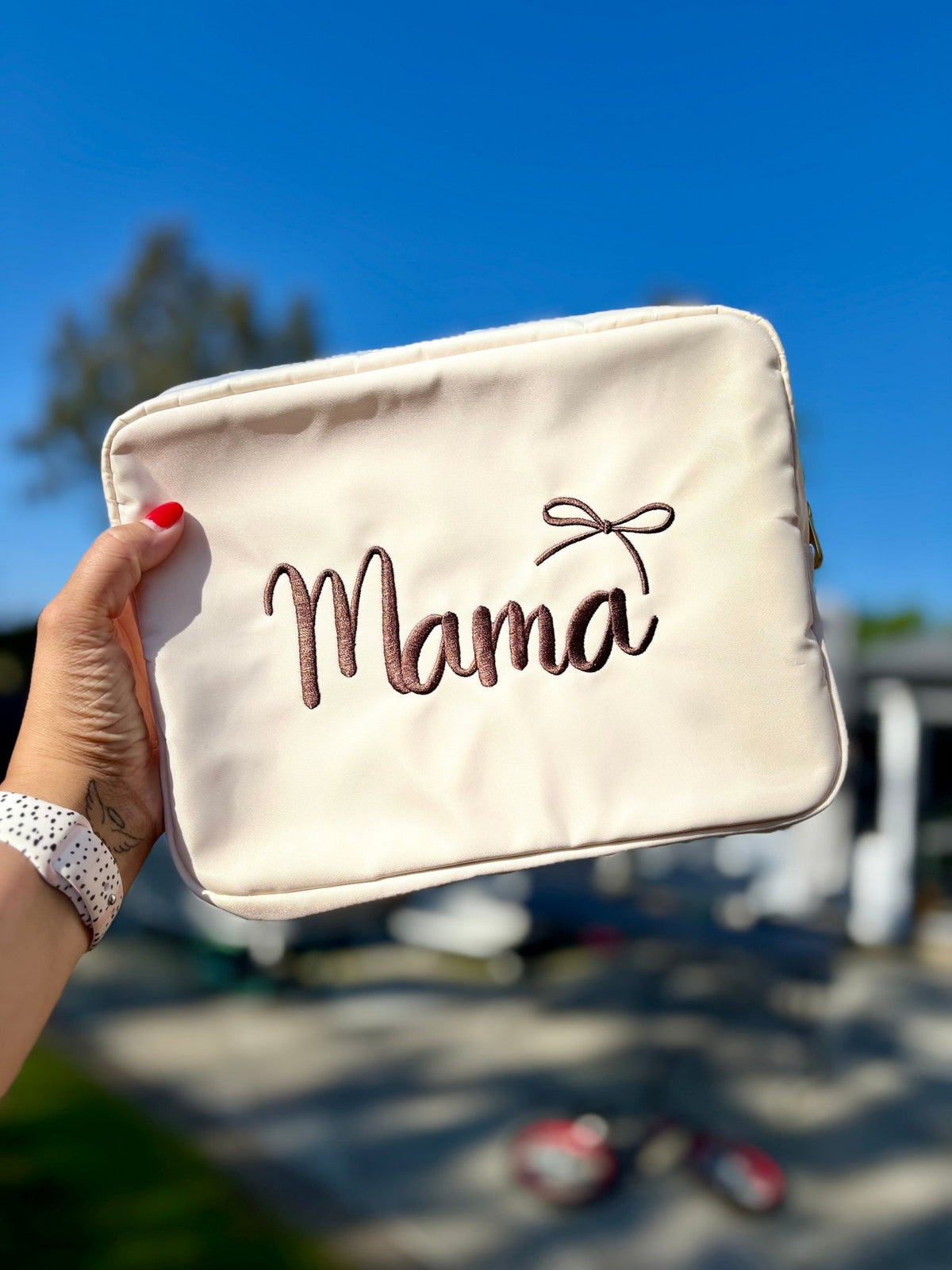 Personalised 3 - Piece Wash Bag Set - Little Mamma Duck