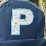 Personalised Dinosaur Rucksack – Embroidered Initial Name - Little Mamma Duck
