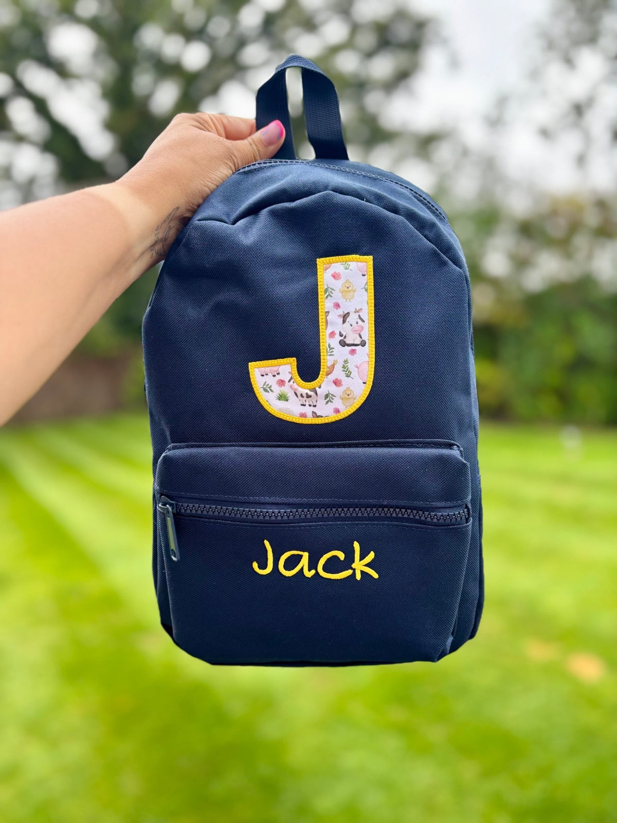 Personalised Farm Rucksack - Little Mamma Duck