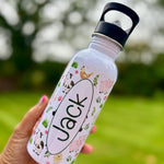 Personalised Farm Water Bottle - Little Mamma Duck