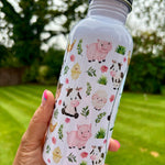 Personalised Farm Water Bottle - Little Mamma Duck
