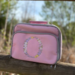 Personalised Floral Initial Insulated Lunch Bag - Little Mamma Duck
