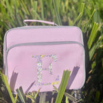 Personalised Floral Initial Insulated Lunch Bag - Little Mamma Duck