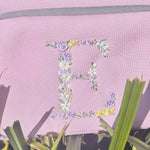 Personalised Floral Initial Insulated Lunch Bag - Little Mamma Duck