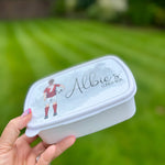 Personalised Football Team Lunch Box - Little Mamma Duck