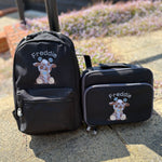 Personalised Giraffe Rucksack & Lunch Bag Set - Little Mamma Duck