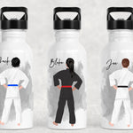 Personalised Karate Water Bottle for Kids – Martial Arts Design - Little Mamma Duck