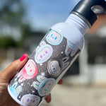 Personalised Labubu Inspired Kids Water Bottle | Custom Name Bottle - Little Mamma Duck