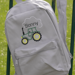 Personalised Name Tractor Rucksack - Little Mamma Duck