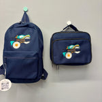 Personalised Navy Monster Truck Rucksack - Little Mamma Duck