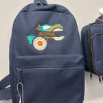 Personalised Navy Monster Truck Rucksack - Little Mamma Duck