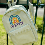 Personalised Rainbow Boho Rucksack & Lunch Bag Set - Little Mamma Duck