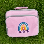 Personalised Rainbow Boho Rucksack & Lunch Bag Set - Little Mamma Duck