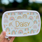 Personalised Rainbow Lunch Box for Kids - Little Mamma Duck
