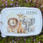 Personalised Safari Lunch Box for Kids - Little Mamma Duck