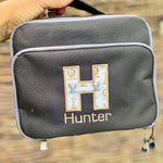 Personalised Safari Rucksack – Embroidered with Elephant, Giraffe & Lion - Little Mamma Duck