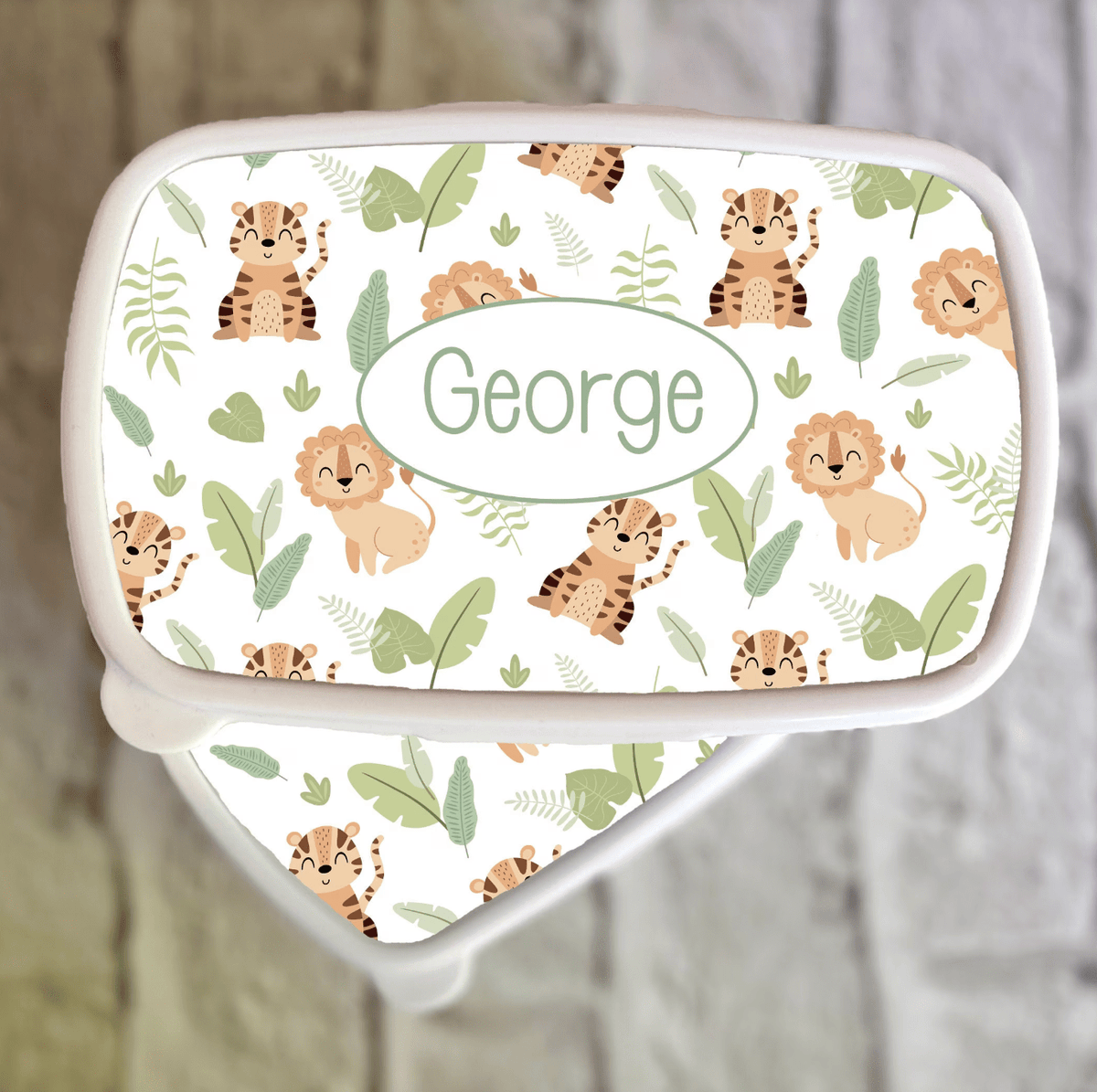 Personalised Safari Snack Box - Little Mamma Duck