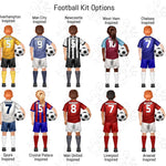 Personalised Teams Football Water Bottle - Little Mamma Duck