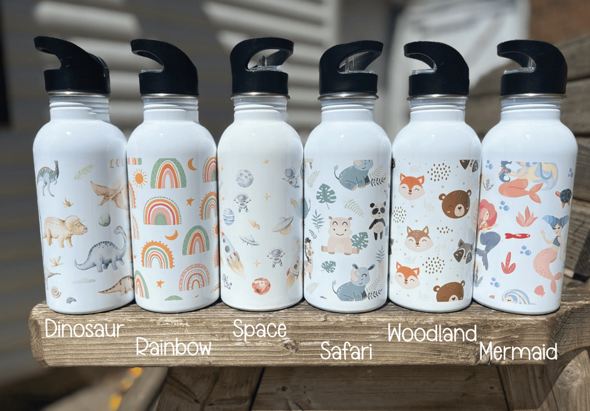 Personalised Theme Bottles – Full Wrap Design - Little Mamma Duck