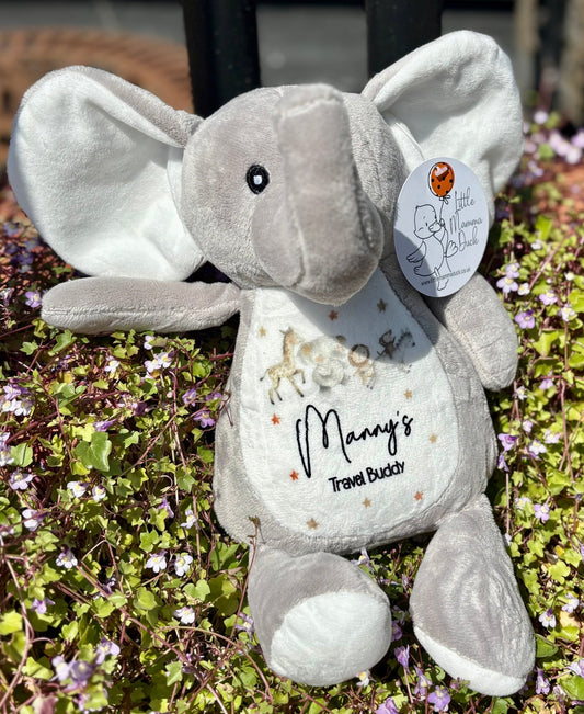 Personalised Travel Elephant Teddy - Little Mamma Duck