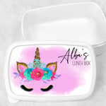 Personalised Unicorn Lunch Box for Kids - Little Mamma Duck