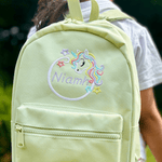 Personalised Unicorn Rucksack & Lunch Bag Set - Little Mamma Duck