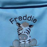 Personalised Zebra Insulated Lunch Bag - Little Mamma Duck