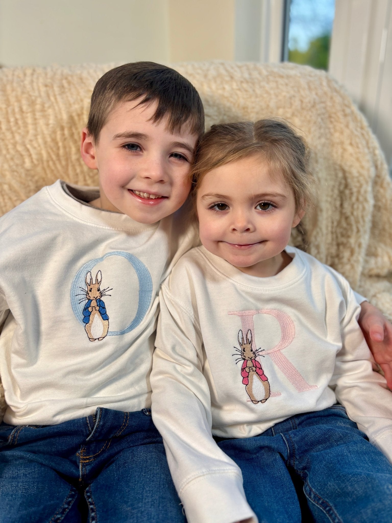 Peter Rabbit Initial Jumper – Little Mamma Duck
