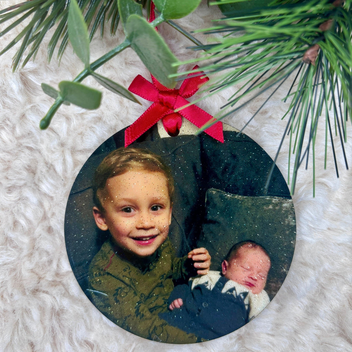 Photo Bauble - Little Mamma Duck