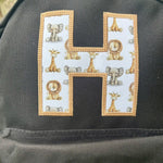 Safari Personalised Set – Rucksack, Lunch Bag, Lunch Box & Water Bottle - Little Mamma Duck