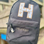 Safari Personalised Set – Rucksack, Lunch Bag, Lunch Box & Water Bottle - Little Mamma Duck