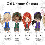 School girl Lunch Box - Little Mamma Duck