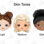 School Girl Personalised Set – Rucksack, Lunch Bag, Lunch Box & Water Bottle - Little Mamma Duck